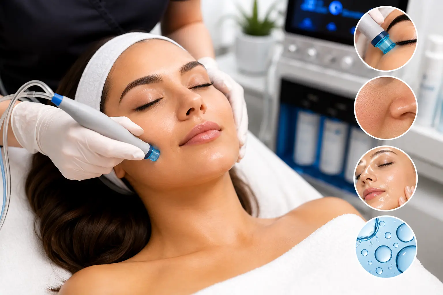 HydraFacial benefits treatment for glowing and hydrated skin in Arlington TX