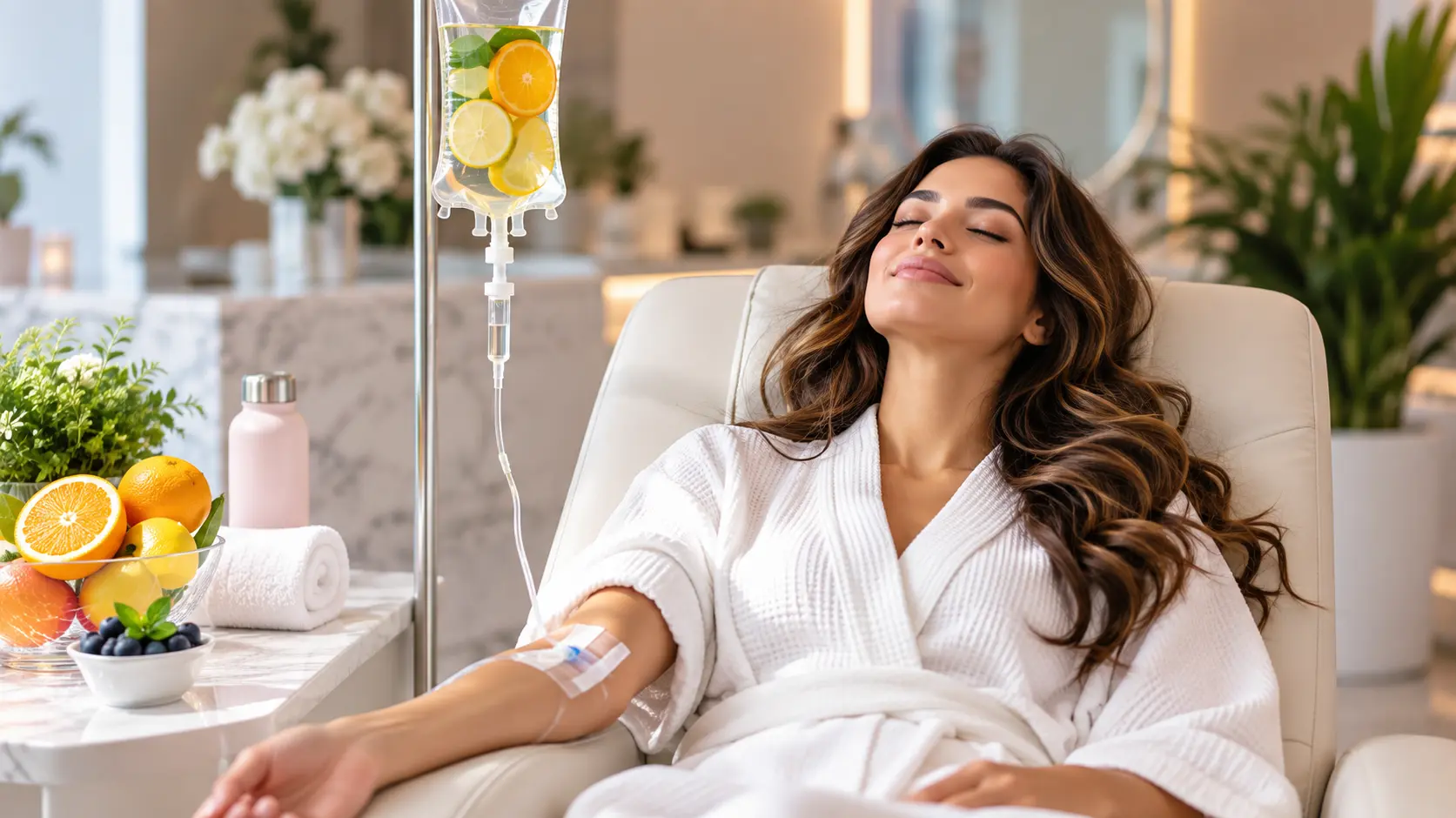 IV therapy benefits for energy and immunity at Glo & Glam